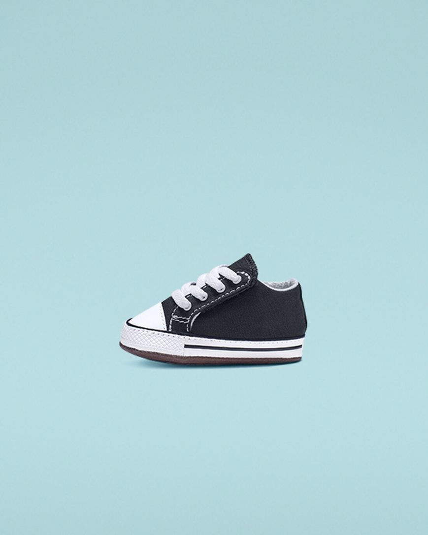 Tenis Converse Chuck Taylor All Star Cribster Easy-On Cano Alto Menino Pretas Bege Branco | PT N0T8540